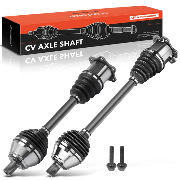 2-Pc CV Axle Shaft Assembly Front Driver & Passenger A-Premium APCVA3369