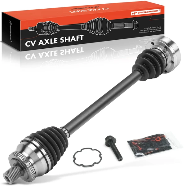 2000-2004 Audi A6 Quattro 1-Pc CV Axle Assembly Front Left Driver Side A-Premium APCVA3527