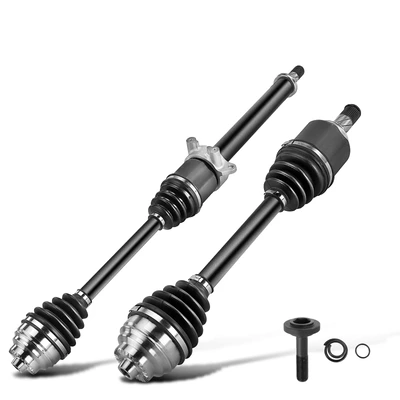 2 Pcs Front CV Axle Shaft Assembly