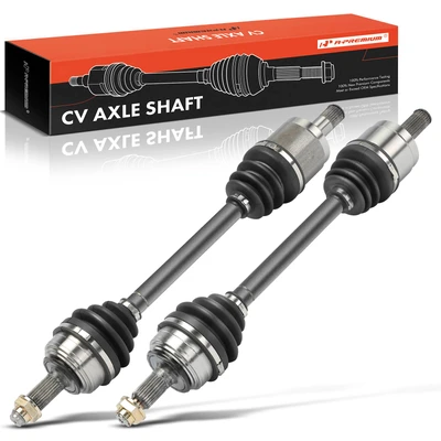 2 Pcs Front CV Axle Assembly