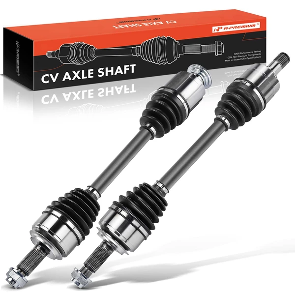 2-Pc CV Axle Shaft Assembly Front Driver & Passenger A-Premium APCVA3376