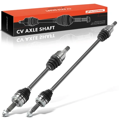 2 Pcs Front CV Axle Assembly