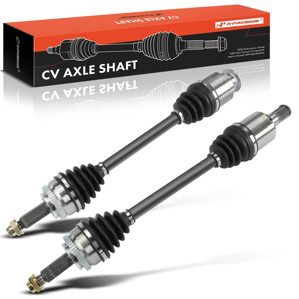 2-Pc CV Axle Shaft Assembly Front Driver & Passenger A-Premium APCVA3418