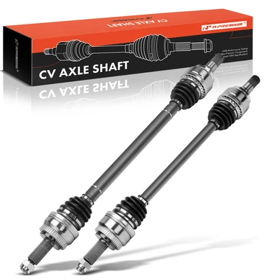2pc CV Axle Shaft Assembly Rear Driver & Passenger A-Premium APCVA3340