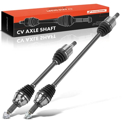 2 Pcs Front CV Axle Assembly