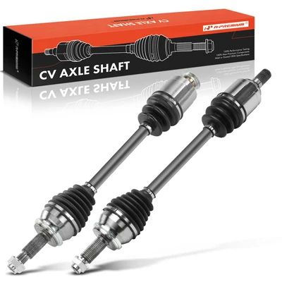 2 Pcs Front CV Axle Shaft Assembly