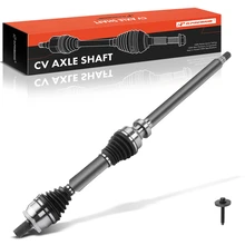 2007-2012 Volvo XC90 1pc CV Axle Shaft Assembly Front Passenger Side A-Premium APCVA2287