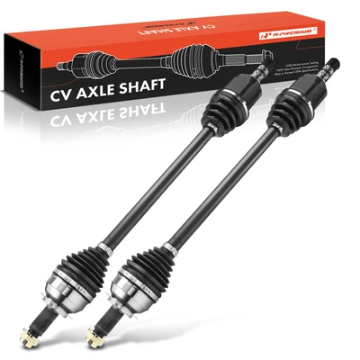 2 Pcs Front CV Axle Shaft Assembly
