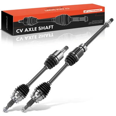 2 Pcs Front CV Axle Assembly