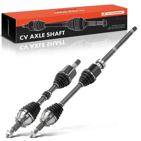 2-Pc CV Axle Shaft Assembly Front Driver & Passenger A-Premium APCVA3377