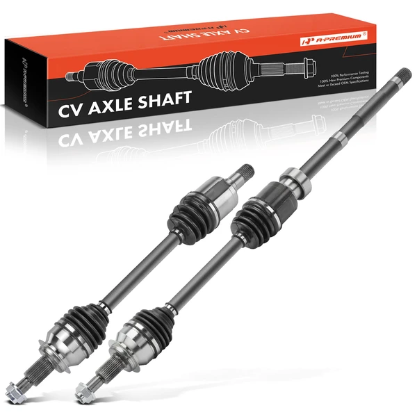 2-Pc CV Axle Shaft Assembly Front Driver & Passenger A-Premium APCVA3345