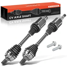 2 Pcs Front CV Axle Assembly