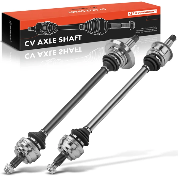2019-2021 Mercedes-Benz C300 2-Pc CV Axle Shaft Assembly Rear Driver & Passenger A-Premium APCVA3436