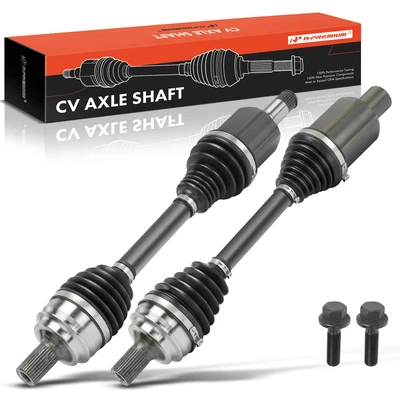 2 Pcs Front CV Axle Assembly