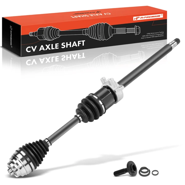 2014-2019 Mini Cooper 1-Pc CV Axle Shaft Assembly Front Passenger Side A-Premium APCVA3254