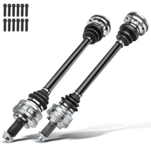 2 Pcs Rear CV Axle Shaft Assembly