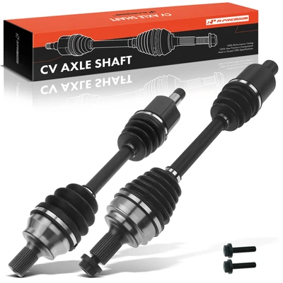 2 Pcs Front CV Axle Shaft Assembly