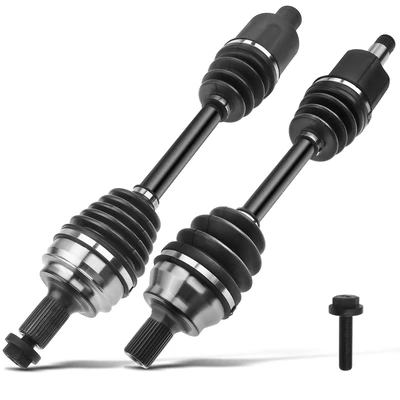 2 Pcs Front CV Axle Shaft Assembly