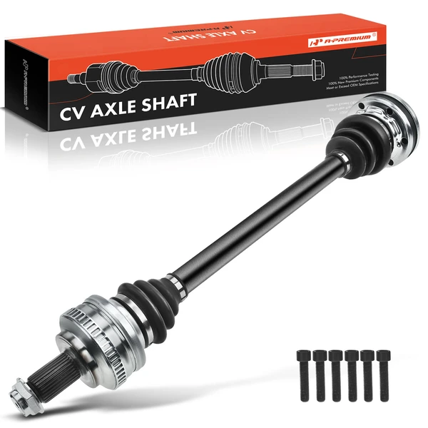 1-Pc CV Axle Shaft Assembly Rear Passenger A-Premium APCVA2122