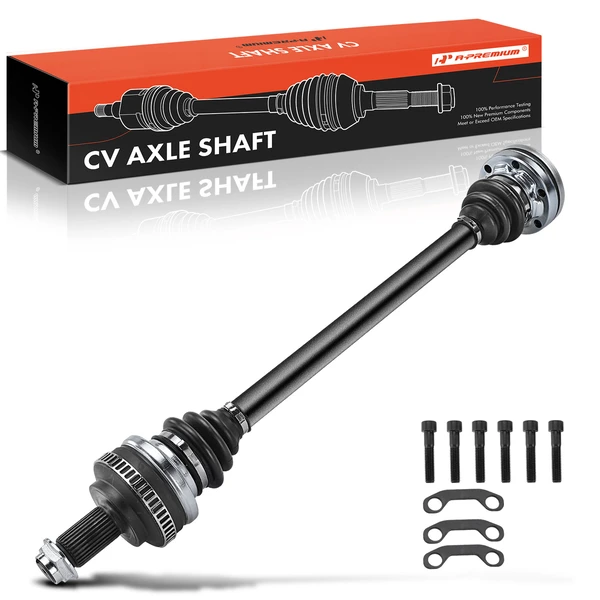 1-Pc CV Axle Shaft Assembly Rear Passenger A-Premium APCVA2126