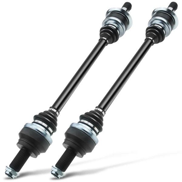 2-Pc CV Axle Shaft Assembly Rear Driver & Passenger A-Premium APCVA2360