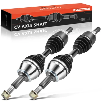 2 Pcs Front CV Axle Shaft Assembly