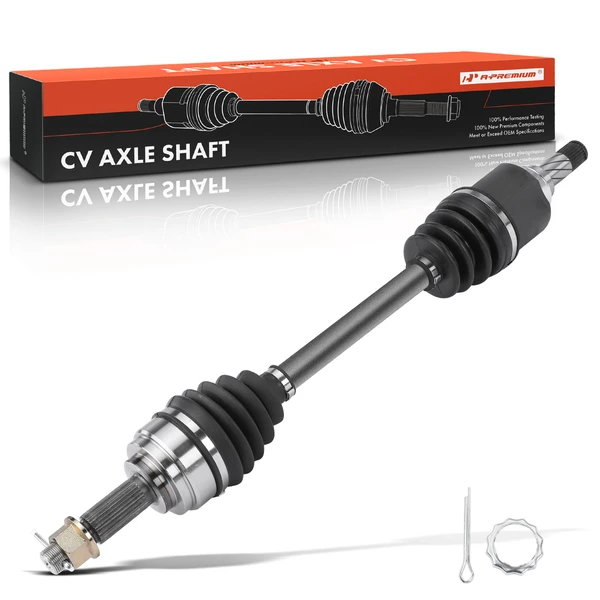 2007-2012 Nissan Sentra 1-Pc CV Axle Shaft Assembly Front Driver Side A-Premium APCVA2301