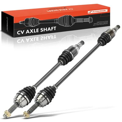 2 Pcs Front CV Axle Assembly