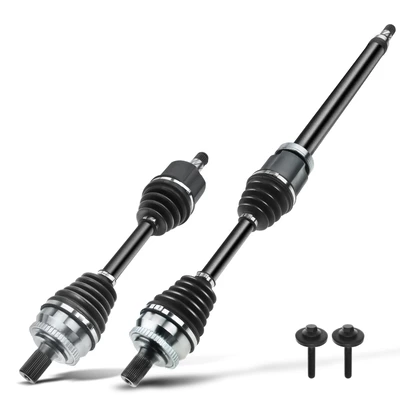 2 Pcs Front CV Axle Shaft Assembly