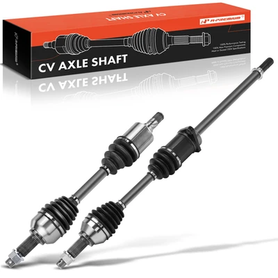 2 Pcs Front CV Axle Assembly