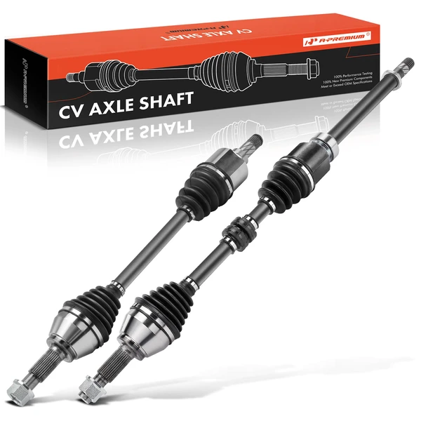 2-Pc CV Axle Shaft Assembly Front Driver & Passenger A-Premium APCVA3348
