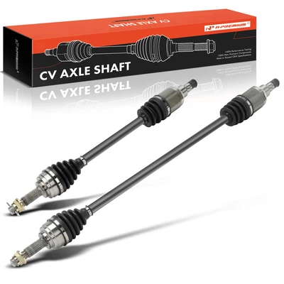 2 Pcs Front CV Axle Assembly