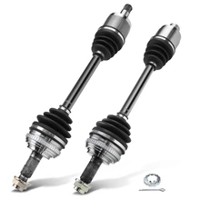 2 Pcs Front CV Axle Shaft Assembly