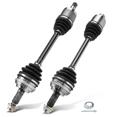 2 Pcs Front CV Axle Shaft Assembly