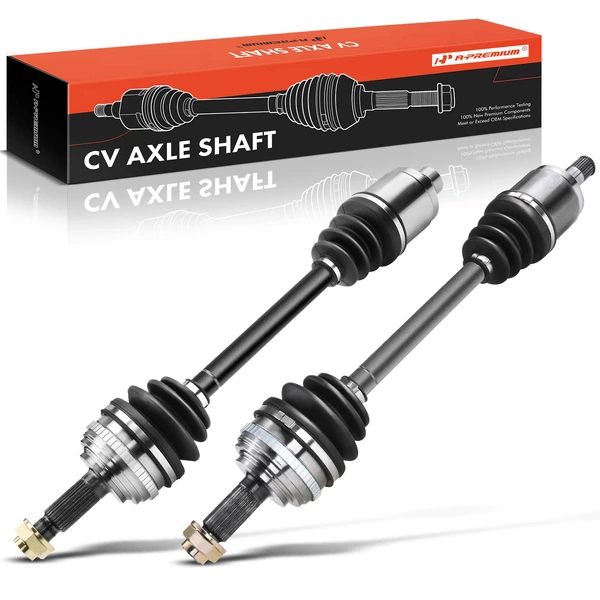 2-Pc CV Axle Shaft Assembly Front Driver & Passenger A-Premium APCVA1330