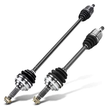 1998-2002 Honda Accord 2pc CV Axle Shaft Assembly Front Driver & Passenger A-Premium APCVA1574