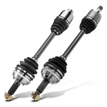 1997-2001 Honda Prelude 2pc CV Axle Shaft Assembly Front Driver & Passenger A-Premium APCVA1277
