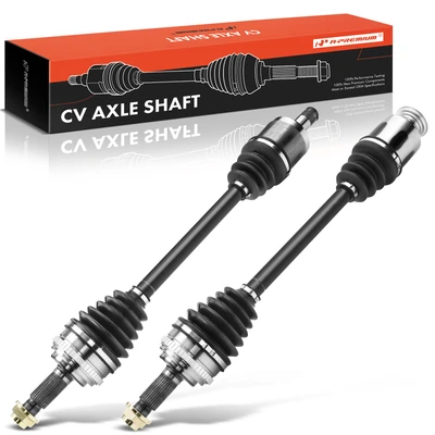 2 Pcs Front CV Axle Shaft Assembly