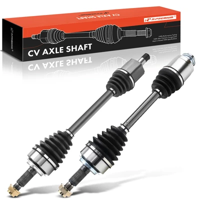 2 Pcs Front CV Axle Shaft Assembly