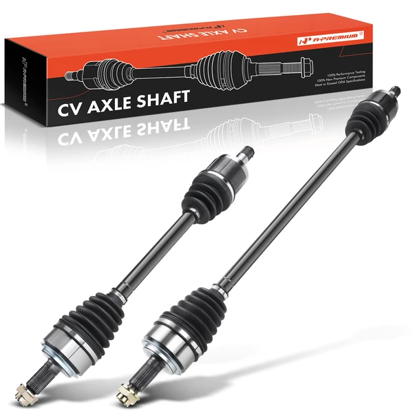 2-Pc CV Axle Shaft Assembly Front Driver & Passenger A-Premium APCVA1401