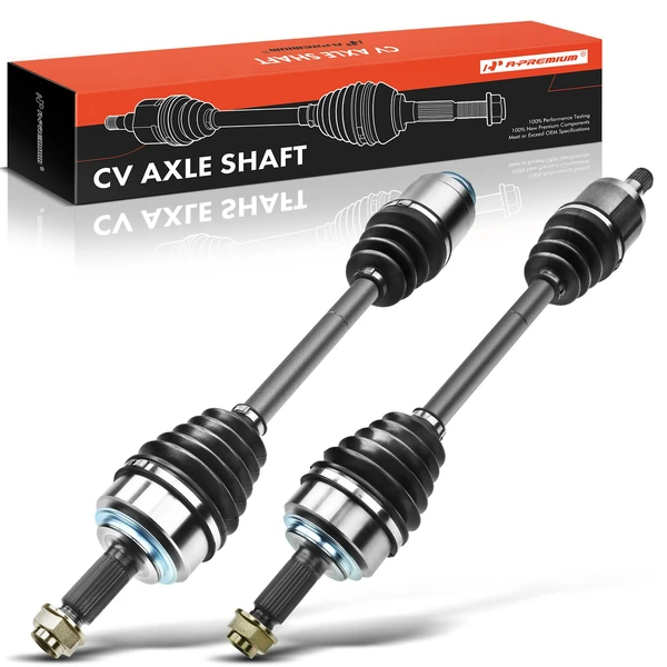 2-Pc CV Axle Shaft Assembly Front Driver & Passenger A-Premium APCVA2216