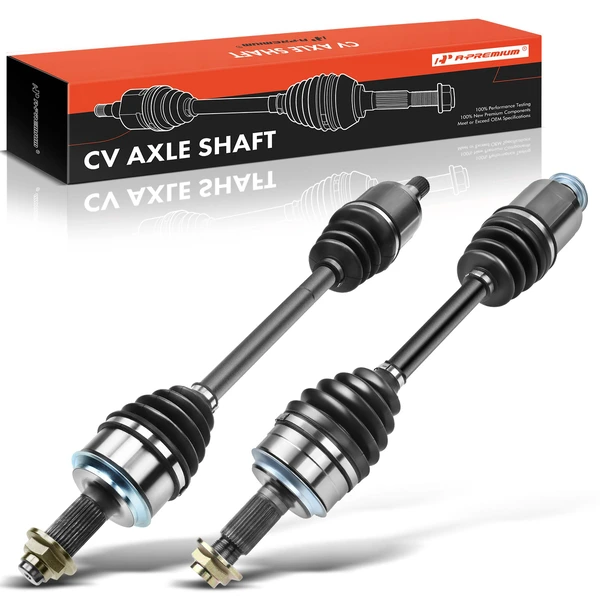 2-Pc CV Axle Shaft Assembly Front Driver & Passenger A-Premium APCVA2228