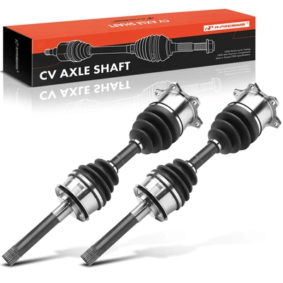 2 Pcs Front CV Axle Shaft Assembly