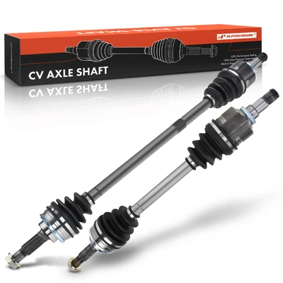 2 Pcs Front CV Axle Shaft Assembly