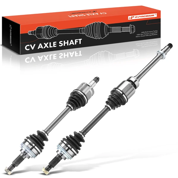 2-Pc CV Axle Shaft Assembly Front Driver & Passenger A-Premium APCVA1306