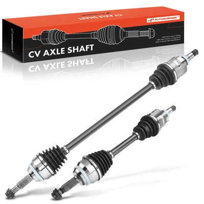 2 Pcs Front CV Axle Shaft Assembly