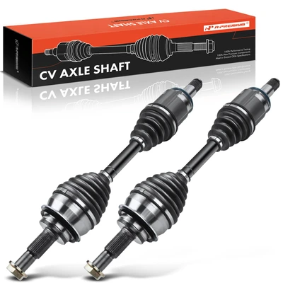 2 Pcs Front CV Axle Shaft Assembly