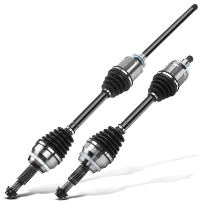2 Pcs Front CV Axle Shaft Assembly