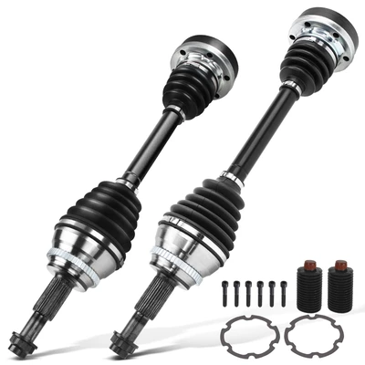 2 Pcs Front CV Axle Shaft Assembly