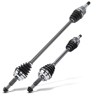 2 Pcs Front CV Axle Shaft Assembly